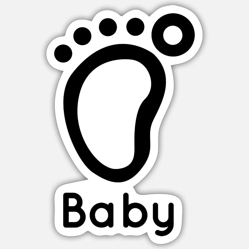 Sticker Größe S (10 x 10 cm) - 