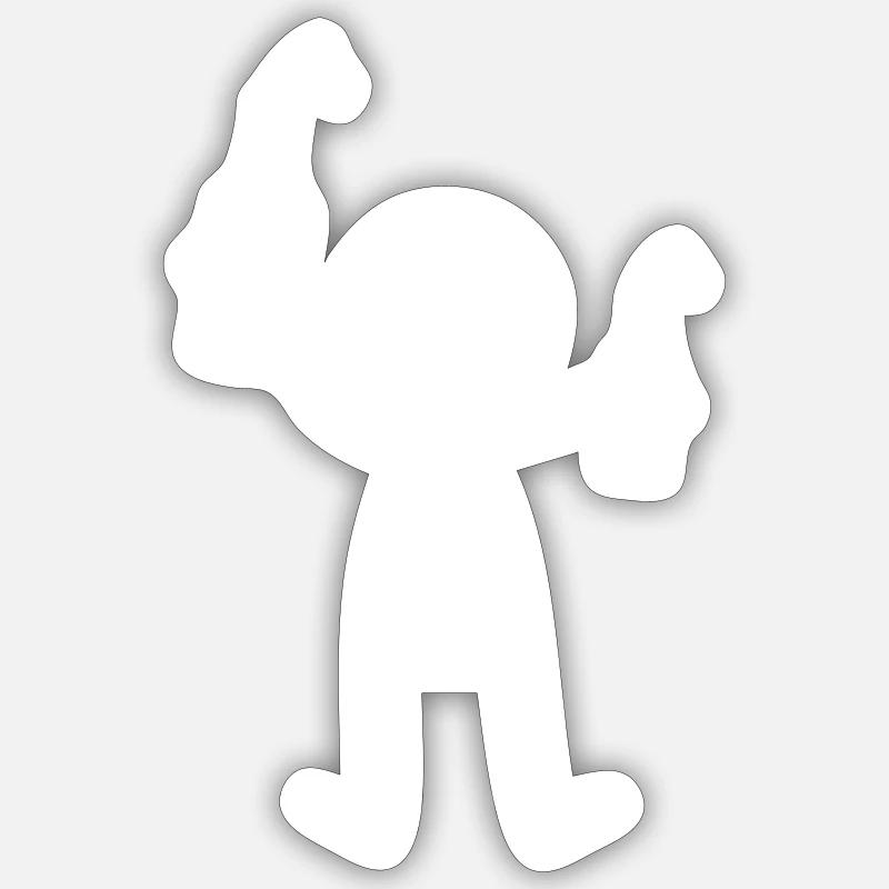 Sticker Größe S (10 x 10 cm) - 