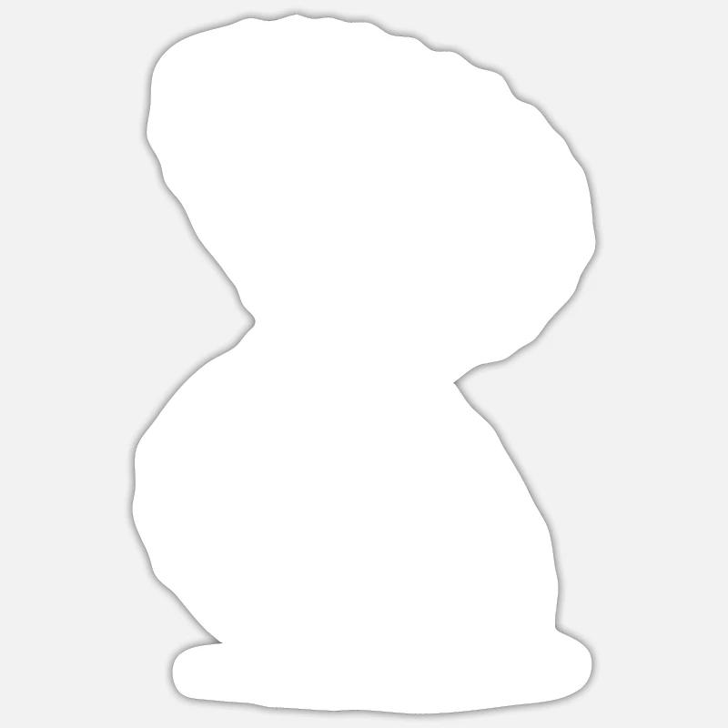 Möbius Loop Curved Chains DNA Sticker size S (10 x 10 cm)