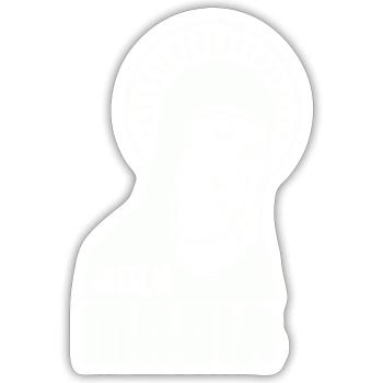 Holy Mary - Sticker size S (10 x 10 cm) - white matte - Front