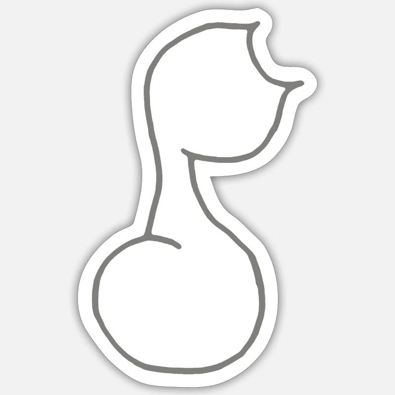 Sticker taille S (10 x 10 cm) - 