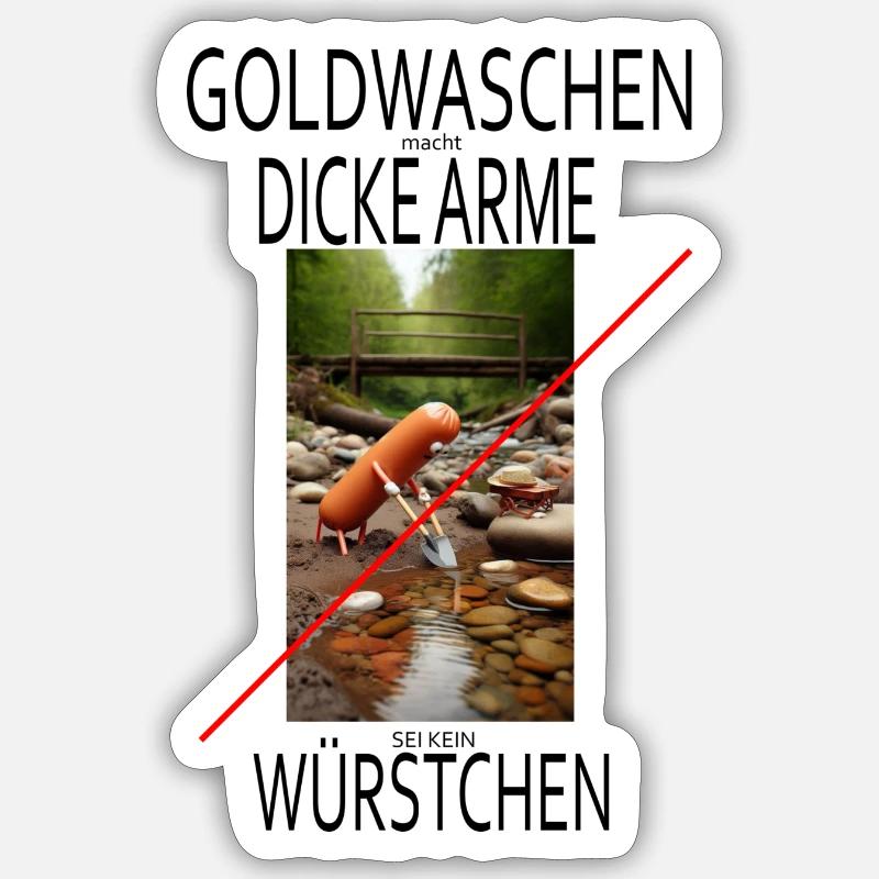 Sticker Größe S (10 x 10 cm) - 