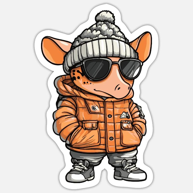 Sticker taille S (10 x 10 cm) - 