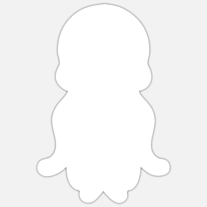 Jellyfish Sticker size S (10 x 10 cm)