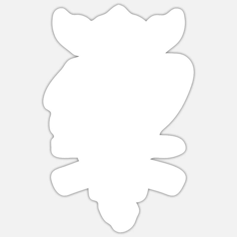 Dad 2025 Loading Papa Saying Sticker size S (10 x 10 cm)
