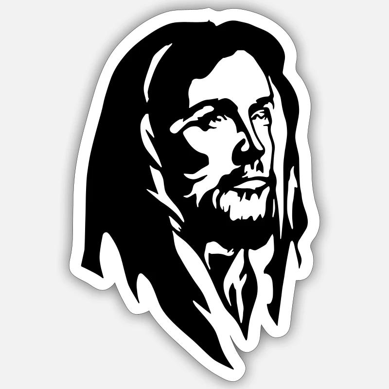 Jesus. Sticker size S (10 x 10 cm)