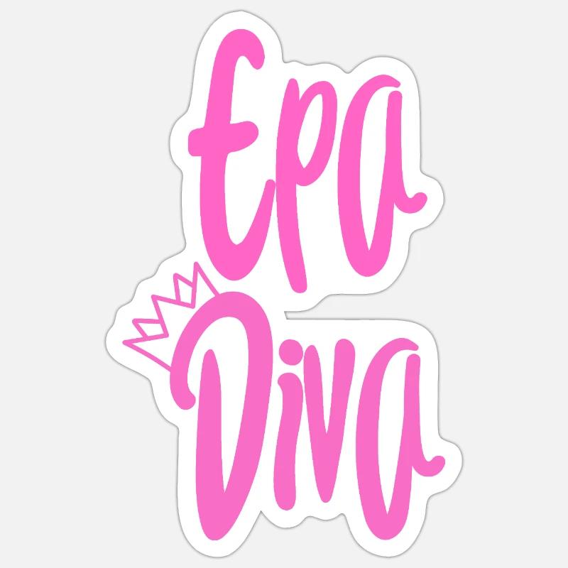 EPA Diva Sticker size S (10 x 10 cm)