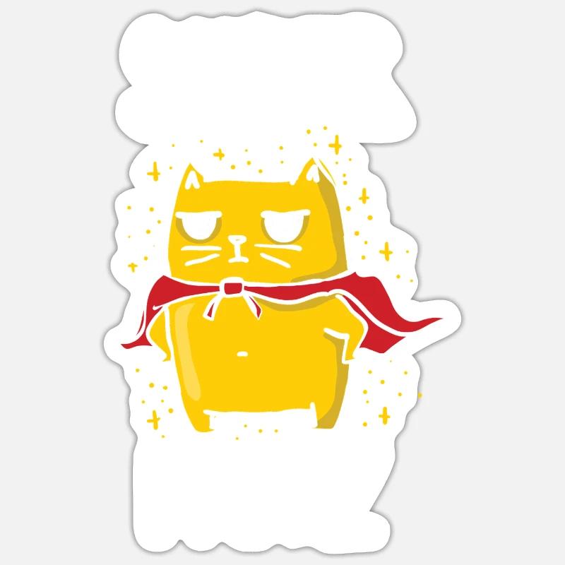 Fritz - Sticker taille S (10 x 10 cm) - blanc mat