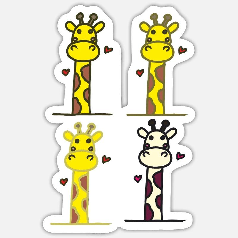 Sticker Größe S (10 x 10 cm) - 