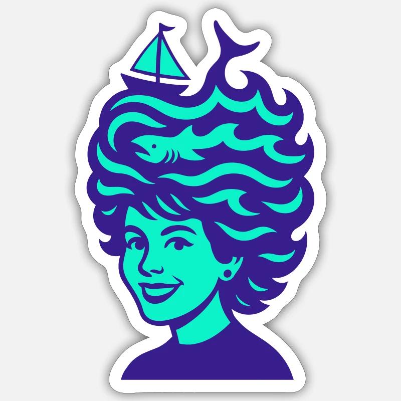 Sticker Größe S (10 x 10 cm) - 