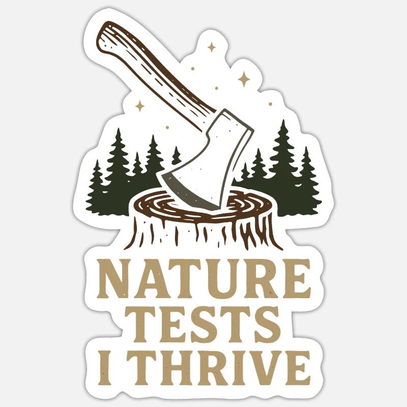 Survival Powers Boscroon Ferocious Abilities - Sticker size S (10 x 10 cm) - white matte