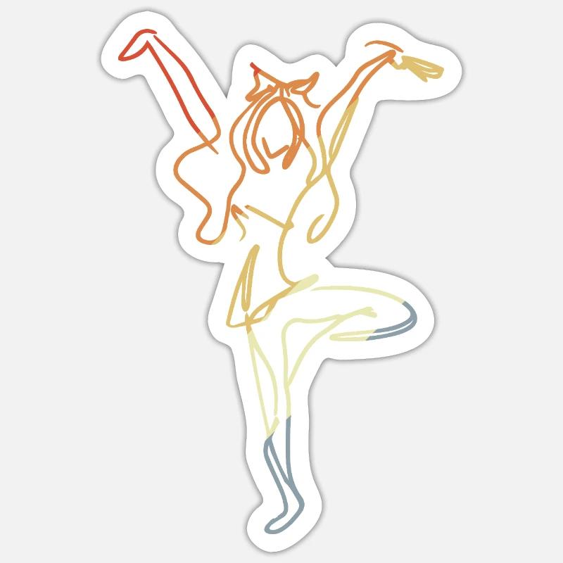 Sticker taille S (10 x 10 cm) - 