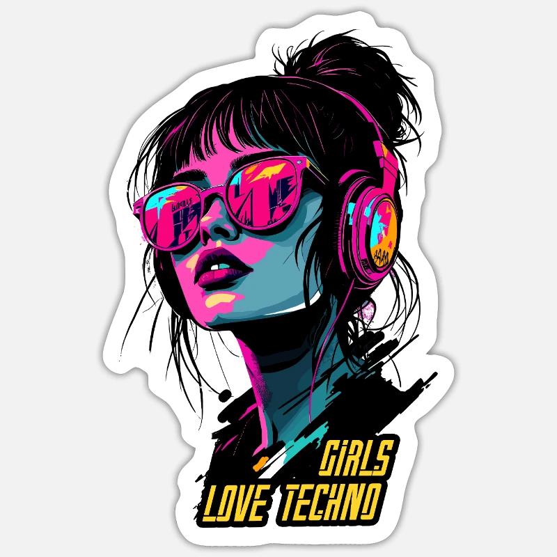 Sticker taille S (10 x 10 cm) - 