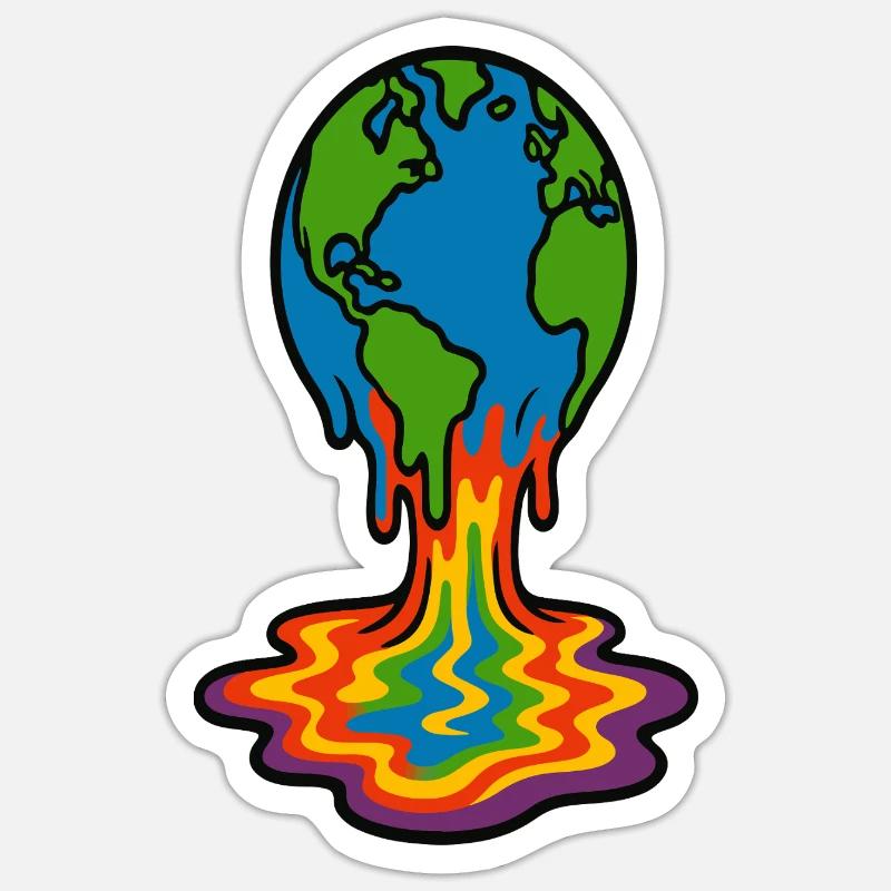 Sticker taille S (10 x 10 cm) - 