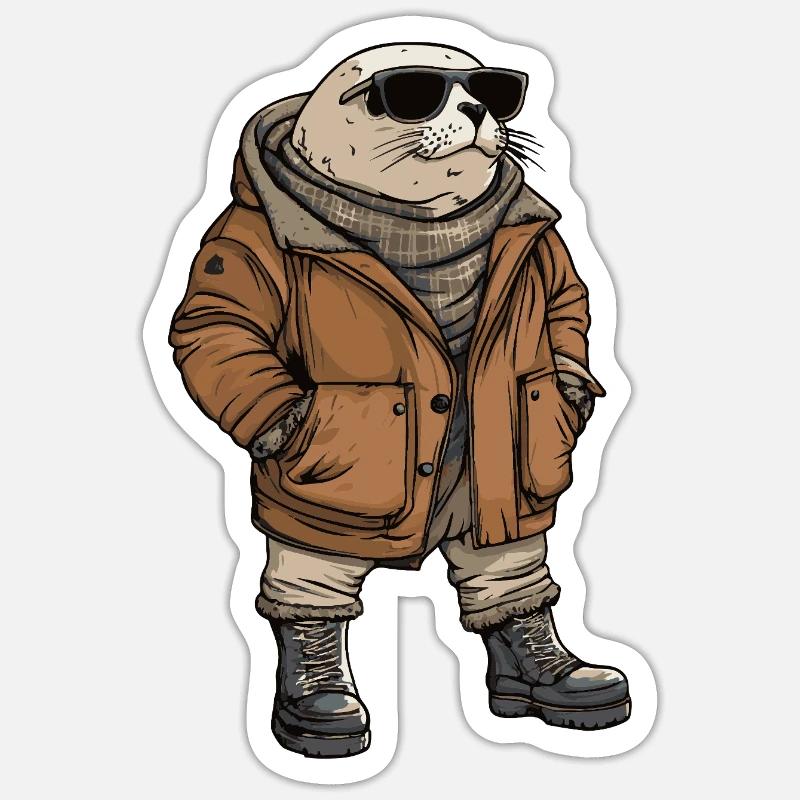 Sticker taille S (10 x 10 cm) - 