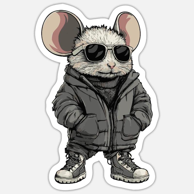 Sticker taille S (10 x 10 cm) - 