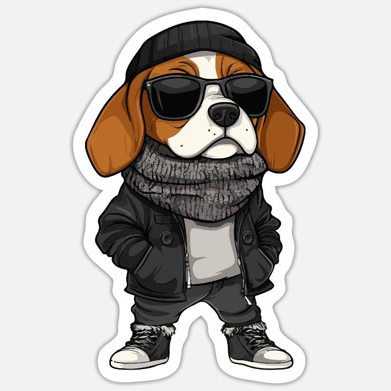 Sticker Größe S (10 x 10 cm) - 