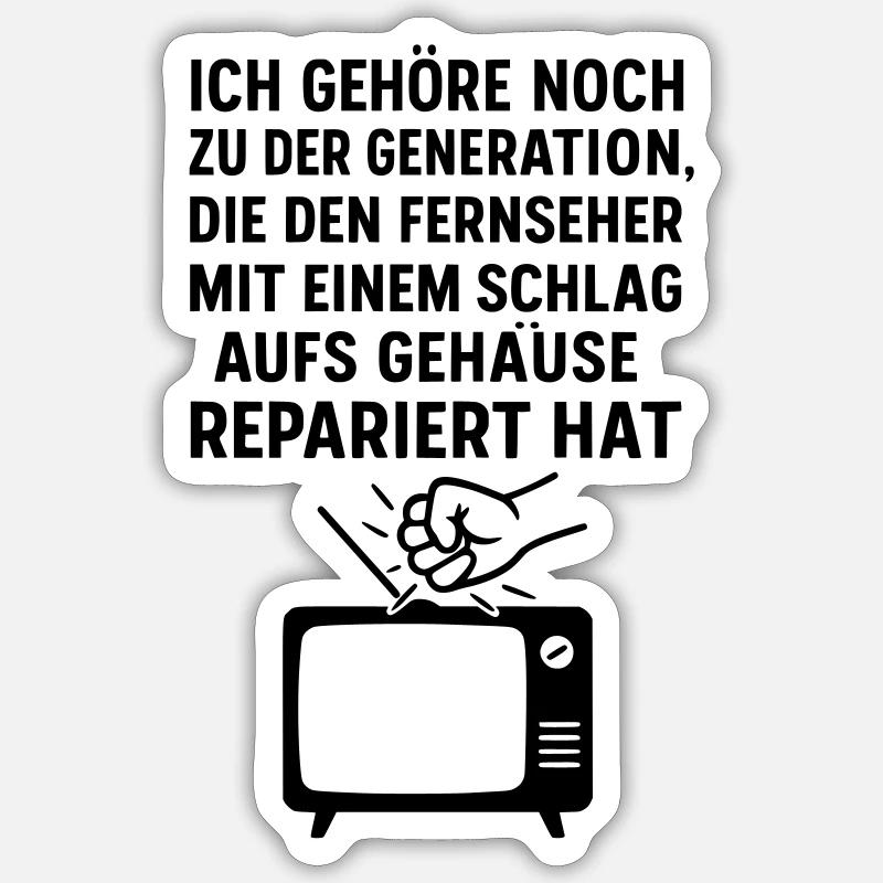 Sticker Größe S (10 x 10 cm) - 