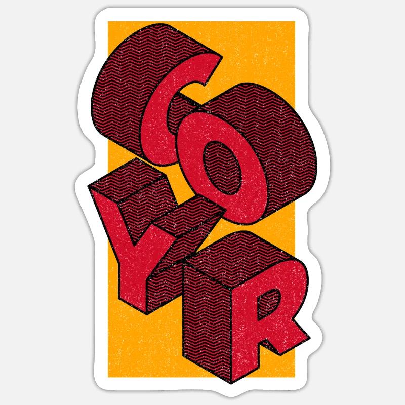 Sticker taille S (10 x 10 cm) - 