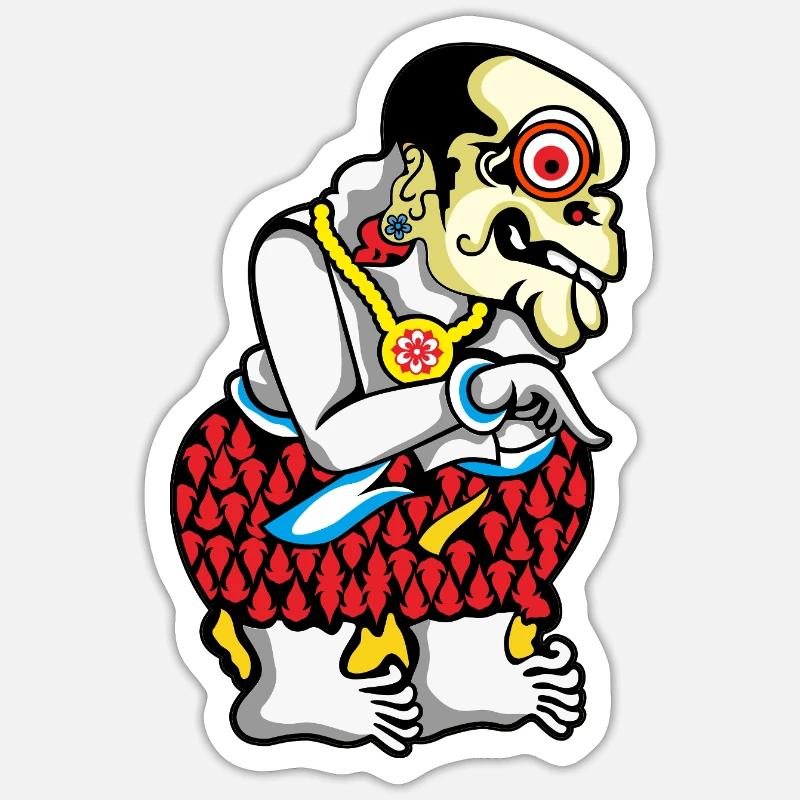 Sticker taille S (10 x 10 cm) - 