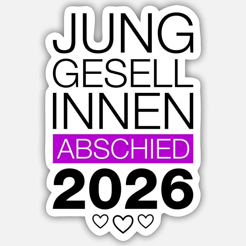 Sticker Größe S (10 x 10 cm) -