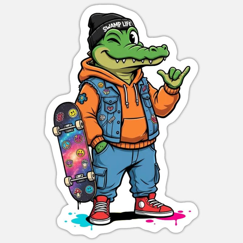 Sticker taille S (10 x 10 cm) - 