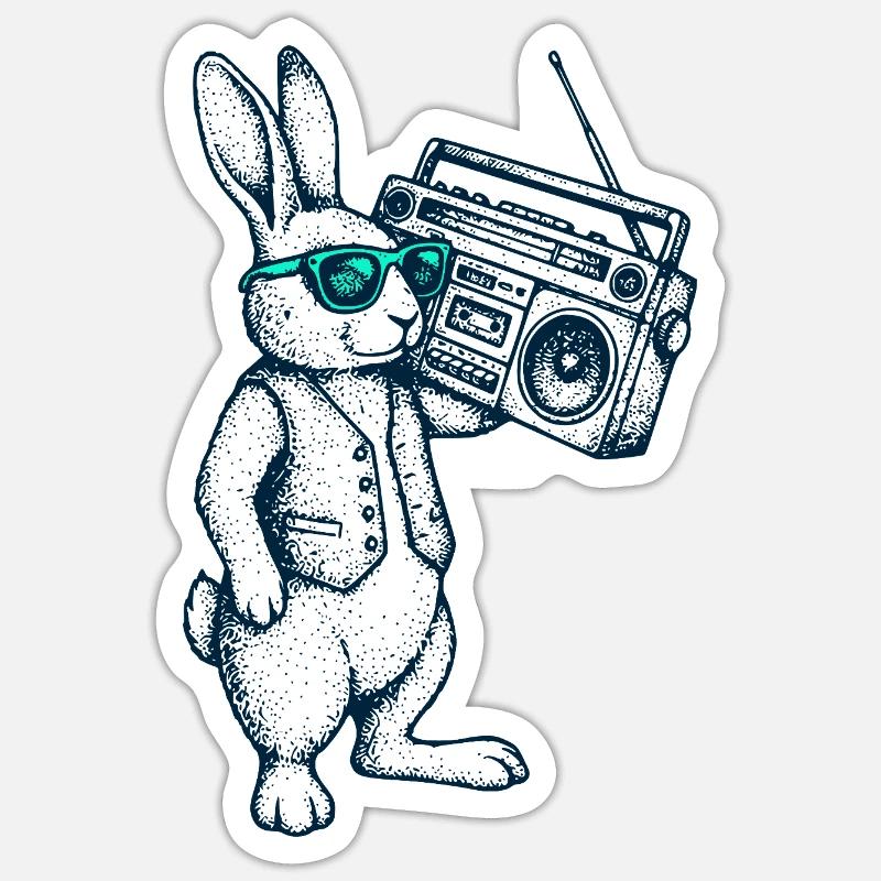 Sticker taille S (10 x 10 cm) - 