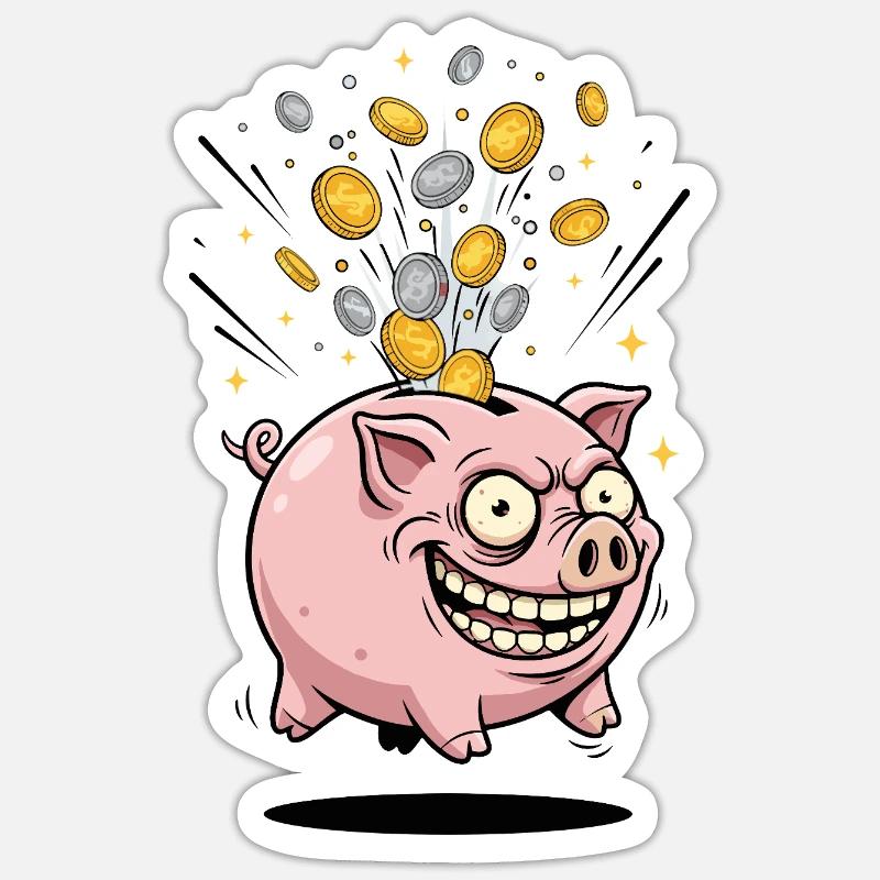 Sticker Größe S (10 x 10 cm) - 