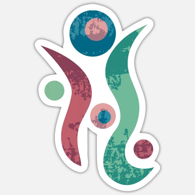 Sticker Größe S (10 x 10 cm) - 