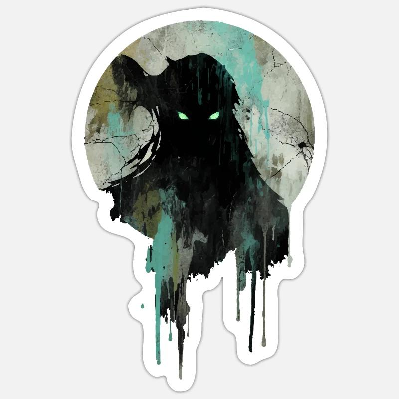 Eldritch Entity Cosmic Horror Dread Space Sticker size S (10 x 10 cm)