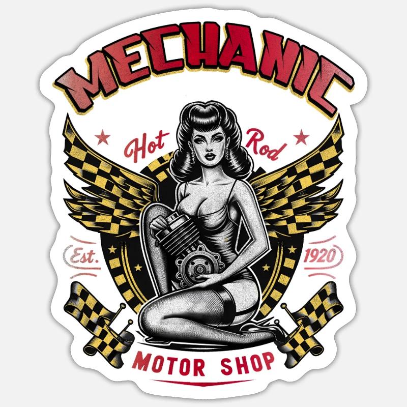 Sticker Größe S (10 x 10 cm) - 
