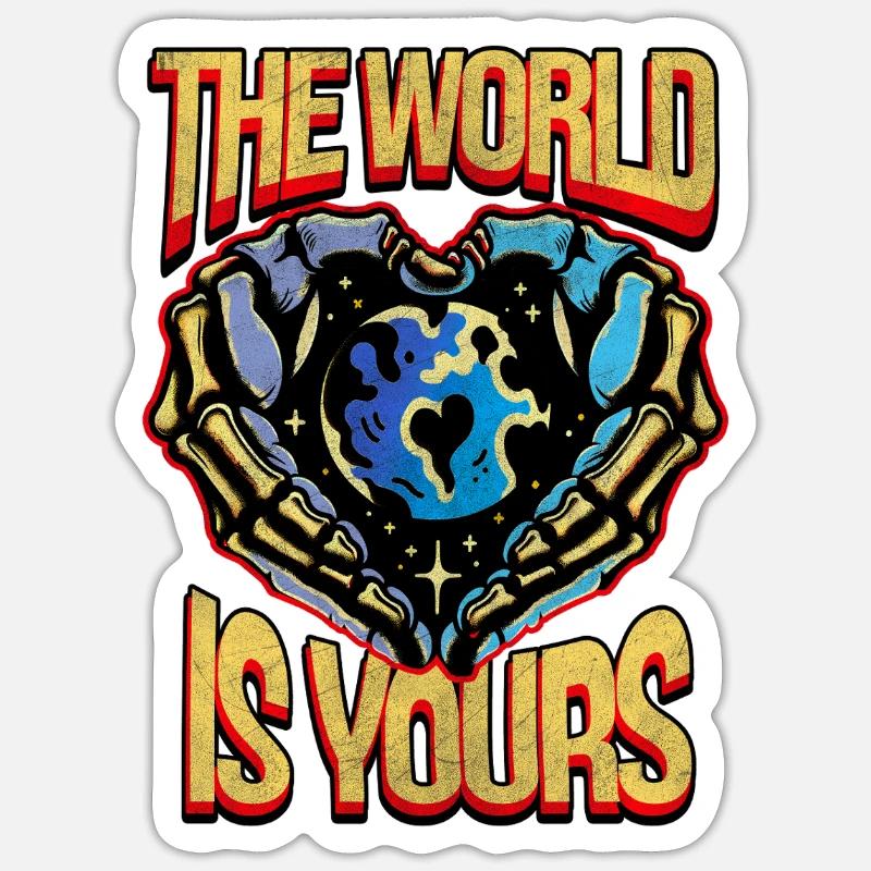 Sticker taille S (10 x 10 cm) - 