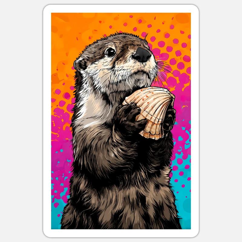 Sticker Größe S (10 x 10 cm) - 