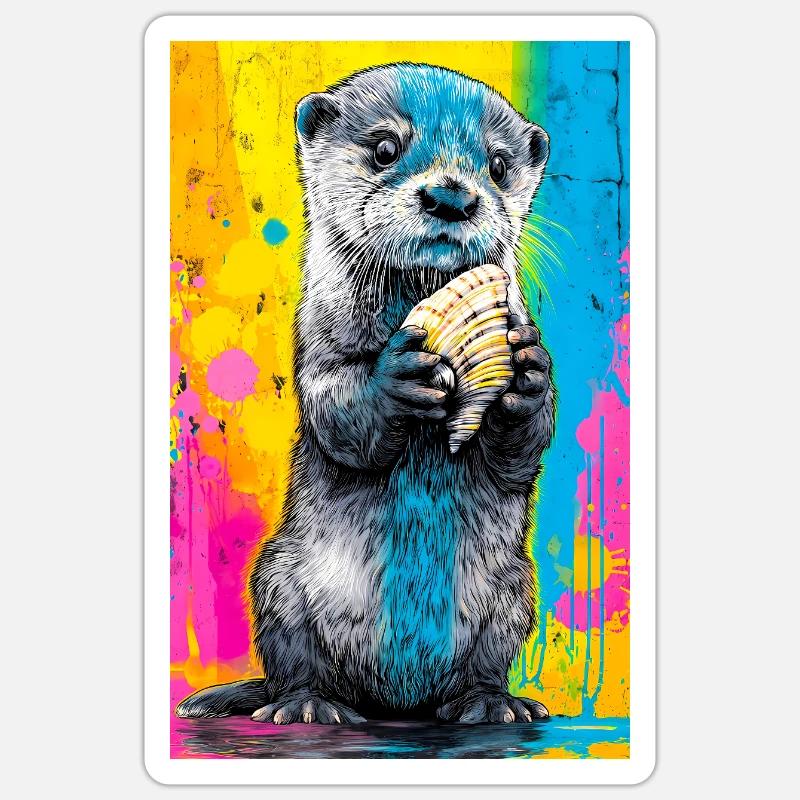 Sticker Größe S (10 x 10 cm) - 