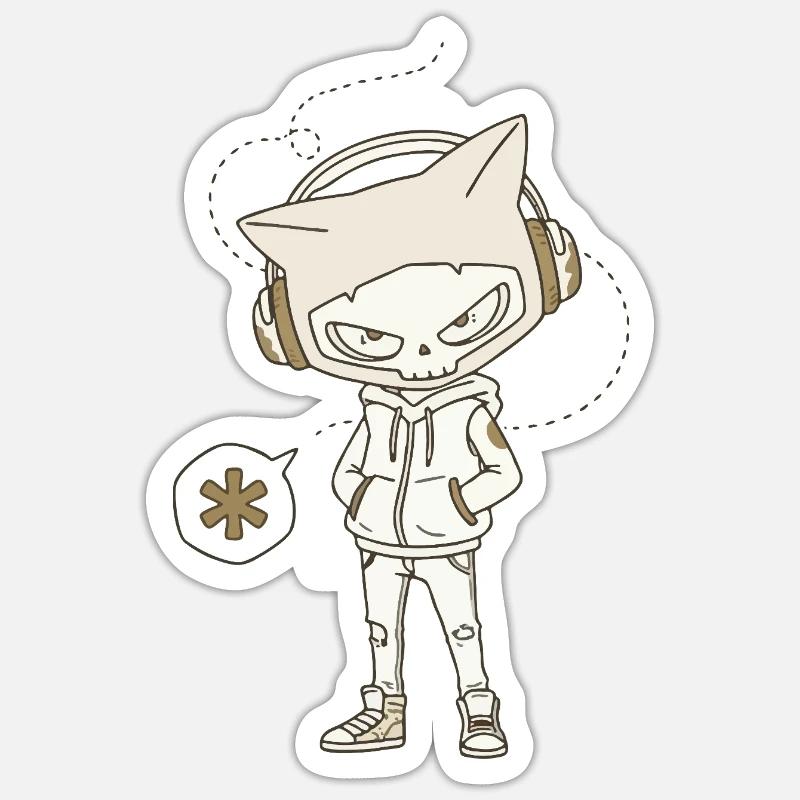 Sticker taille S (10 x 10 cm) - 