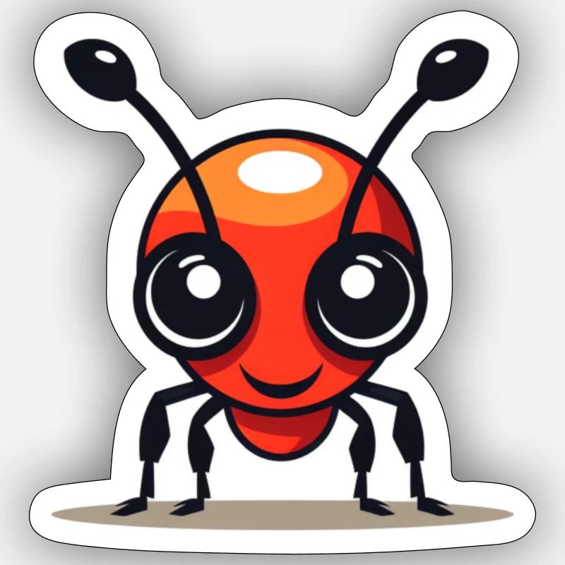 Ant beetles Sticker size S (10 x 10 cm)