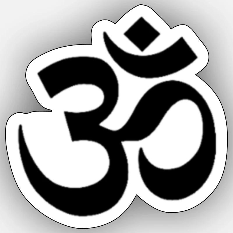 Goa - Sticker taille S (10 x 10 cm) - blanc mat