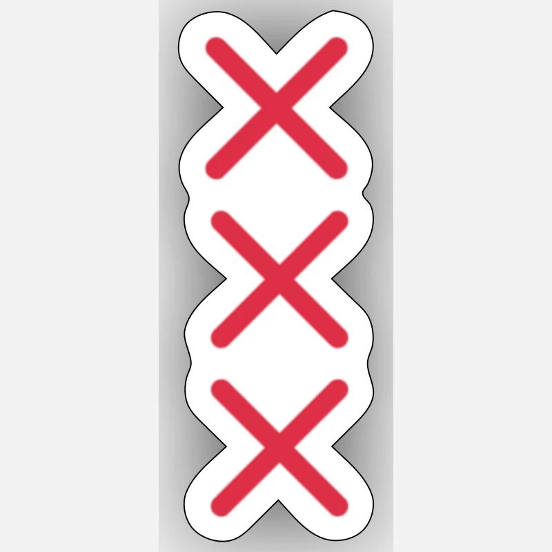 Sticker Größe S (10 x 10 cm) - 