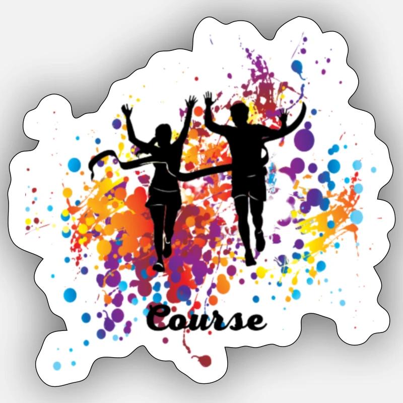 Sticker Größe S (10 x 10 cm) - 
