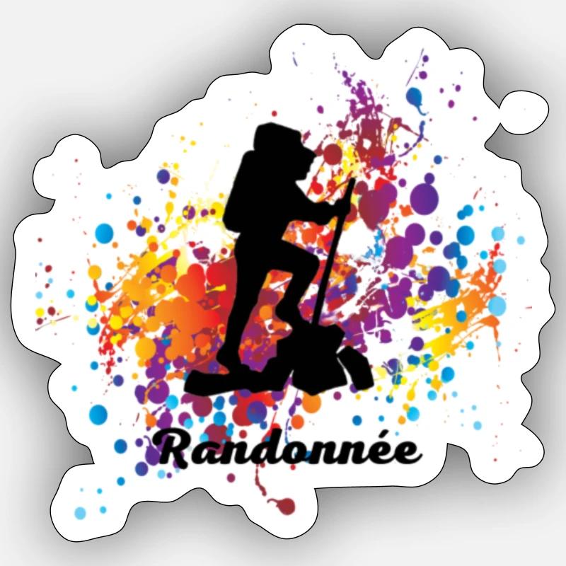 ramble Sticker size S (10 x 10 cm)