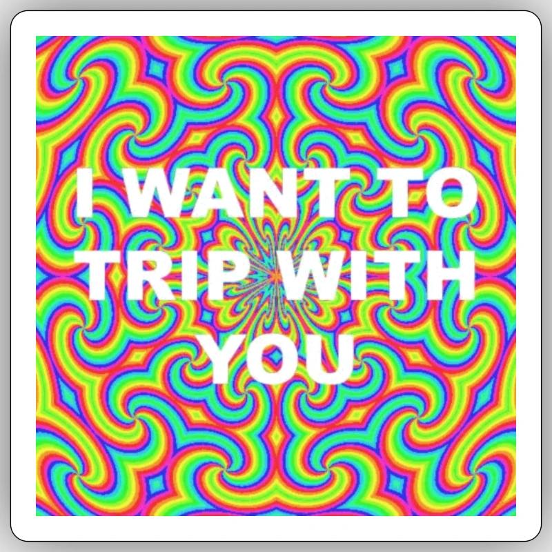 Drogues Sticker taille S (10 x 10 cm)