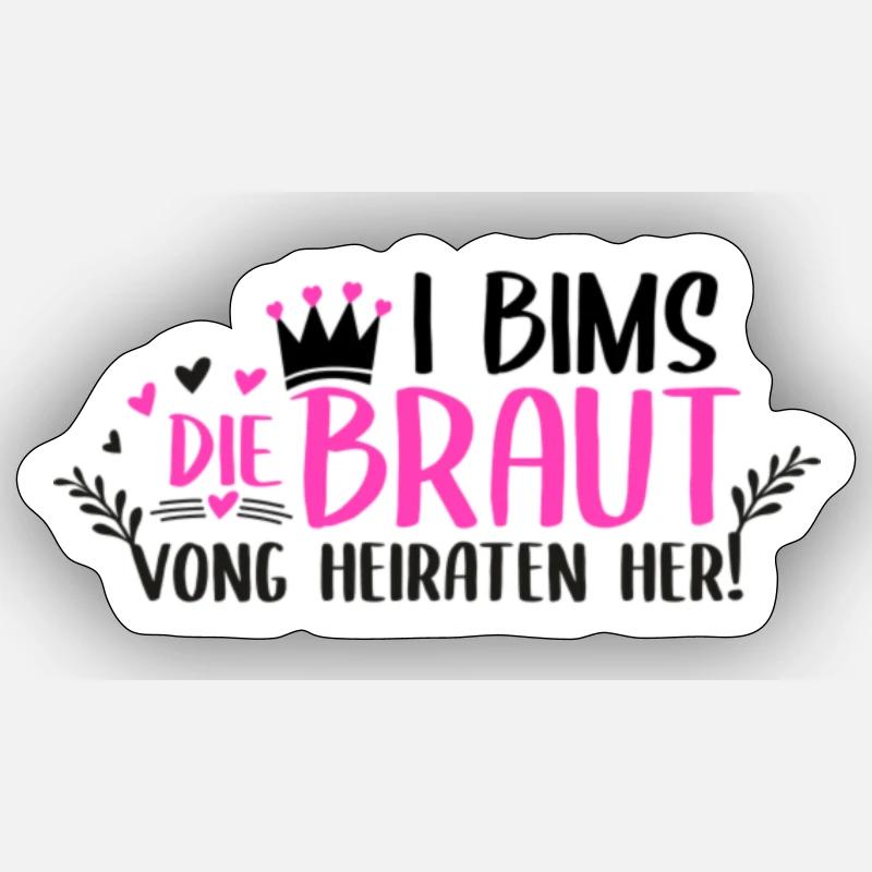 Sticker Größe S (10 x 10 cm) - 