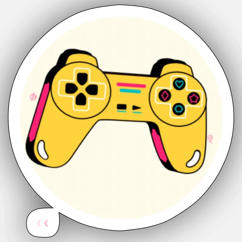 Controller Sticker Größe S (10 x 10 cm)