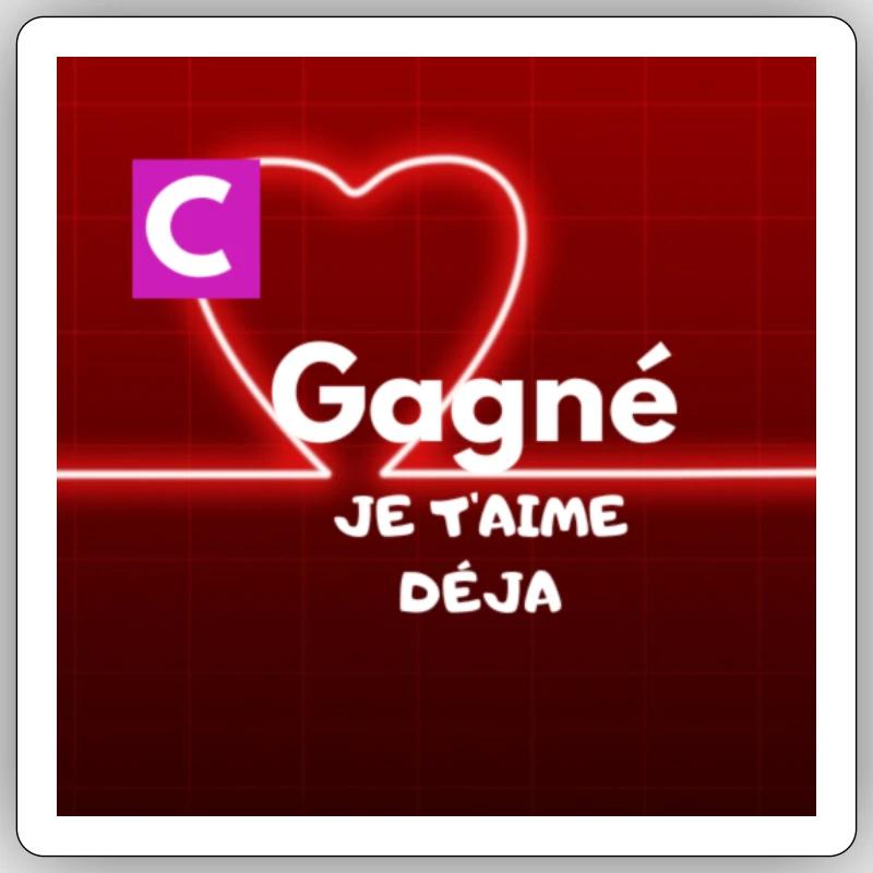 Sticker taille S (10 x 10 cm) - 