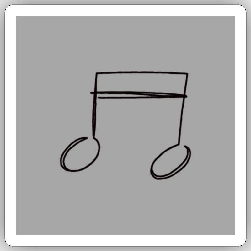 Note Sticker Größe S (10 x 10 cm)