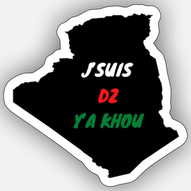 Design Dz Authentic -DDA Sticker taille S (10 x 10 cm)