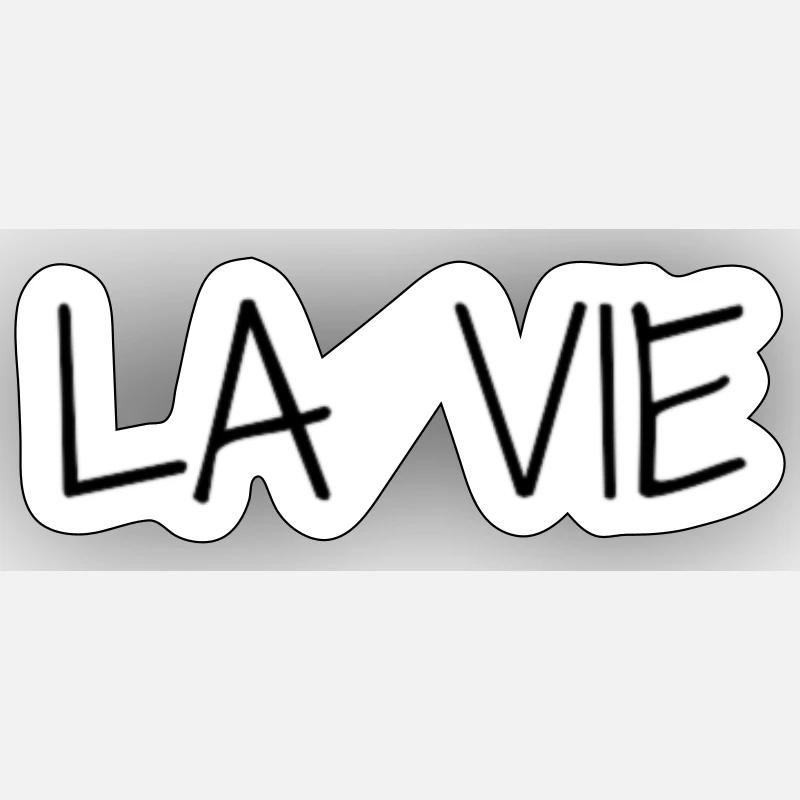 LEBEN Sticker Größe S (10 x 10 cm)