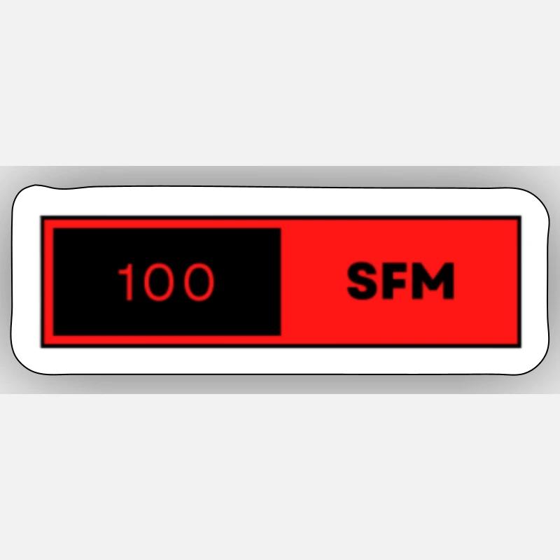 Sticker size S (10 x 10 cm) - 