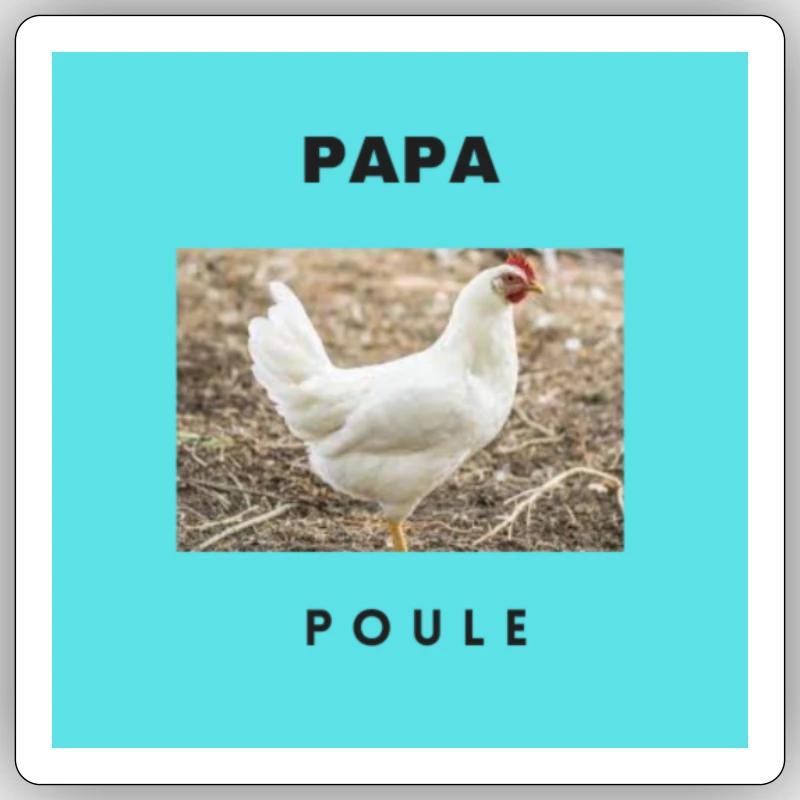 Sticker taille S (10 x 10 cm) - 