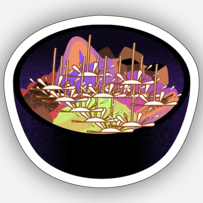 T-shirt Meal Sticker size S (10 x 10 cm)